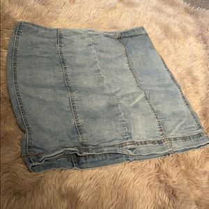 Denim skirt